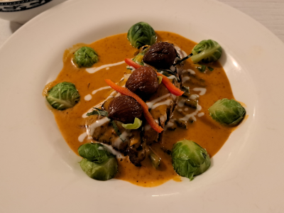 Cerf au curry panang