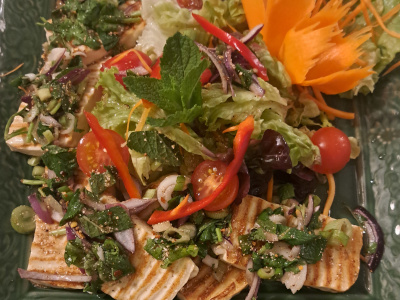 Salade de tofu