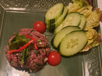 Tartare de boeuf